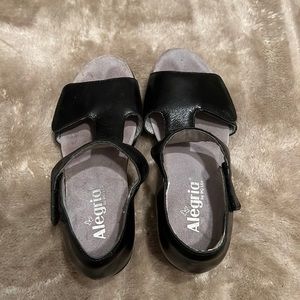 Black Alegria by PG Lite Sandal Heels size 7.5